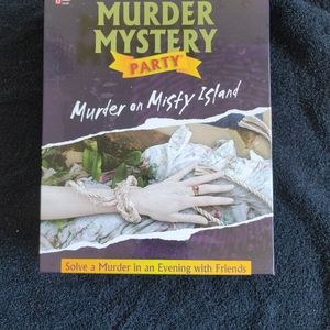 Murder Mystery "Murder On Misty Island" The Party Game Sealed Brand New